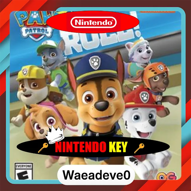 PAW Patrol: On A Roll! (Nintendo Switch) eShop Key EUROPE