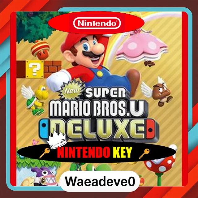 New Super Mario Bros. U Deluxe (Nintendo Switch) eShop Key UNITED STATES