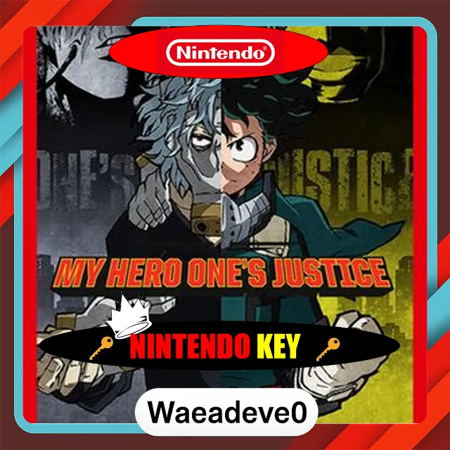 My Hero Ones Justice (Nintendo Switch) eShop Key EUROPE