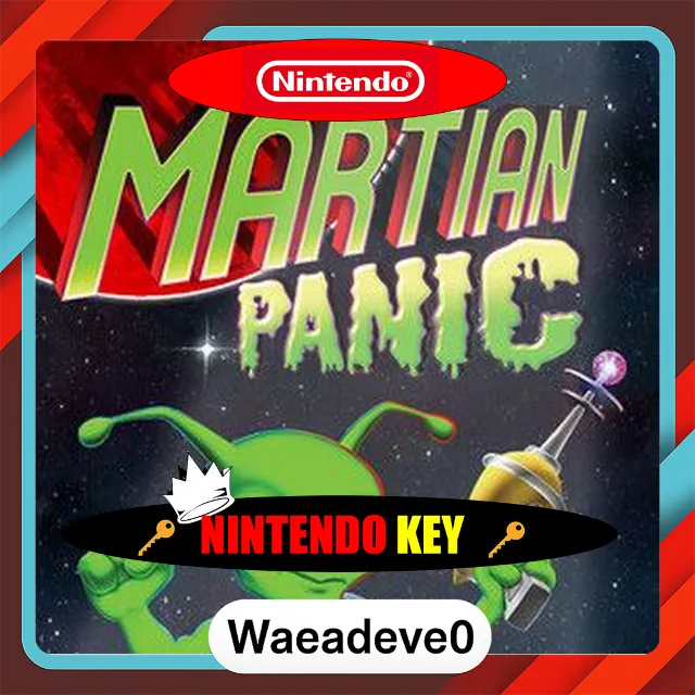 Martian Panic (Nintendo Switch) eShop Key UNITED STATES