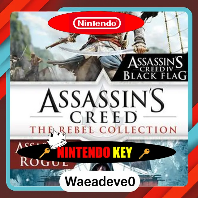 Assassin's Creed: The Rebel Collection (Nintendo Switch) eShop Key EUROPE