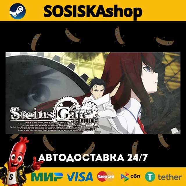 STEINS;GATE ELITE + ВЫБОР РЕГИОНА STEAM