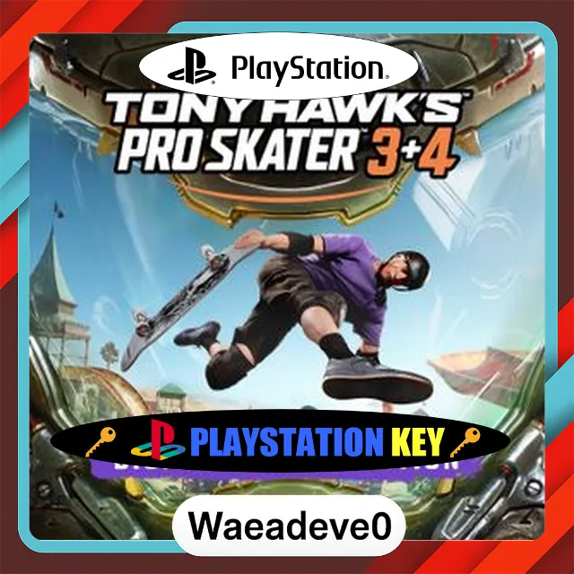 Tony Hawk's™ Pro Skater™ 3 + 4 - Digital Deluxe Edition PSN (PS5) Key EUROPE