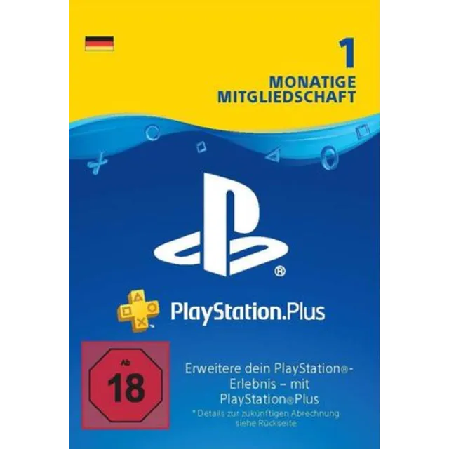 🔥PlayStation Plus Essential (DE) – 1 месяц Мгновенно