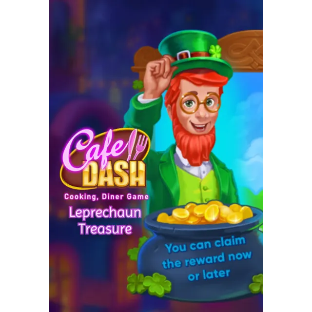 Cafe Dash: Cooking, Diner Game - Leprechaun's Treasure (Steam/WW)
