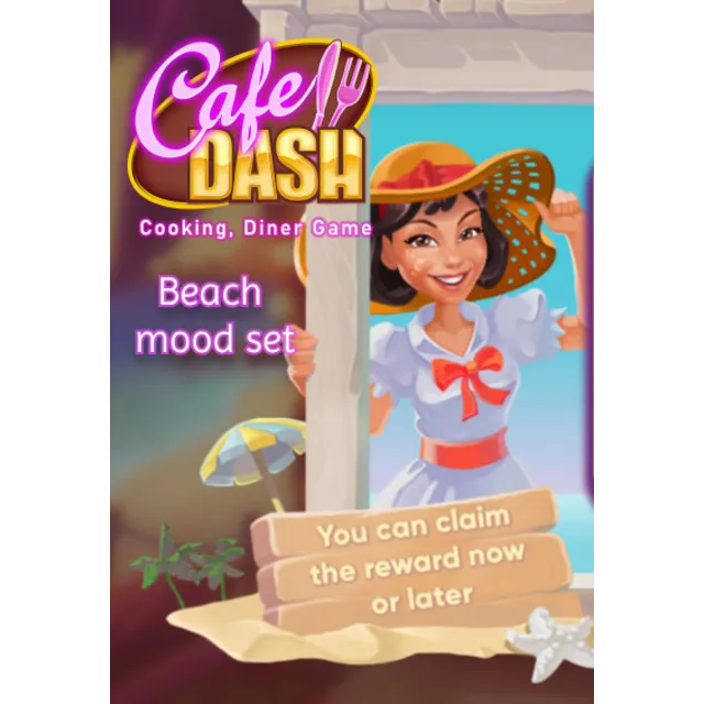 Cafe Dash: Cooking, Diner Game - Beach Mood Set (Steam/WW)