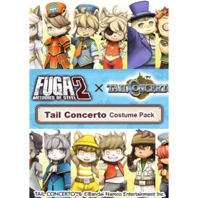Fuga: Melodies of Steel 2 - Tail Concerto Costume Pack (Steam/WW)