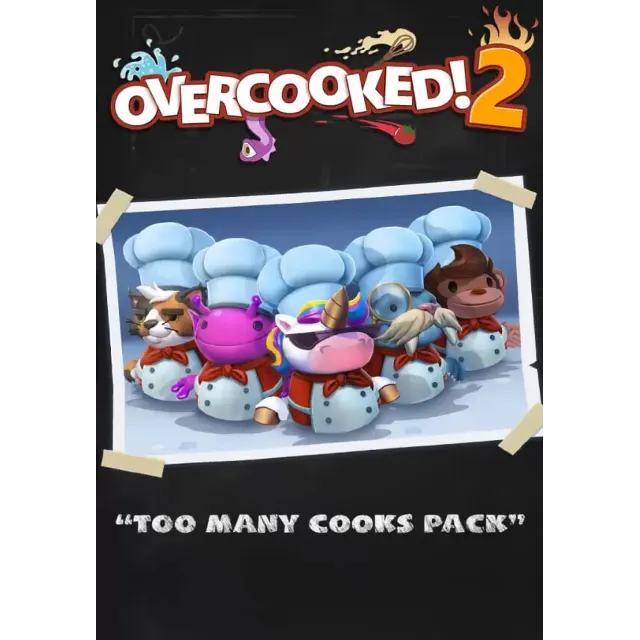 Overcooked! 2 - Too Many Cooks (Steam/RU+CIS)