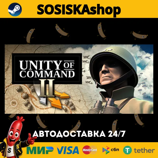 Unity of Command II + ВЫБОР РЕГИОНА STEAM
