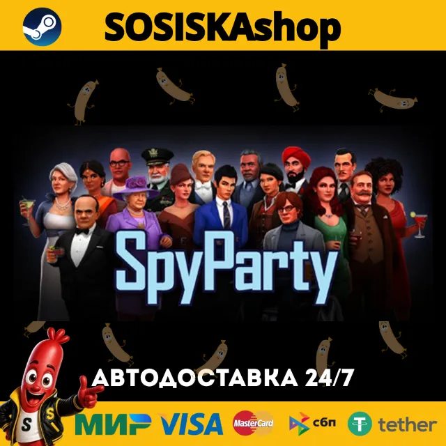 SpyParty + ВЫБОР РЕГИОНА STEAM
