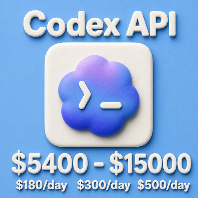 ⚡API GPT-6 &amp; Codex | Баланс $180-$500/день
