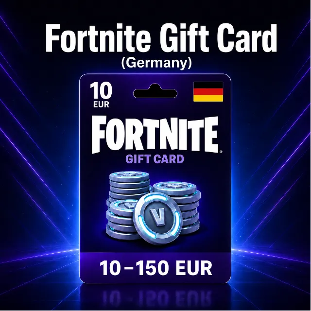 Fortnite Gift Card (Германия) 10–150 EUR | Код пополнения