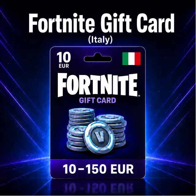 Fortnite Gift Card (Италия) 10–150 EUR | Код пополнения