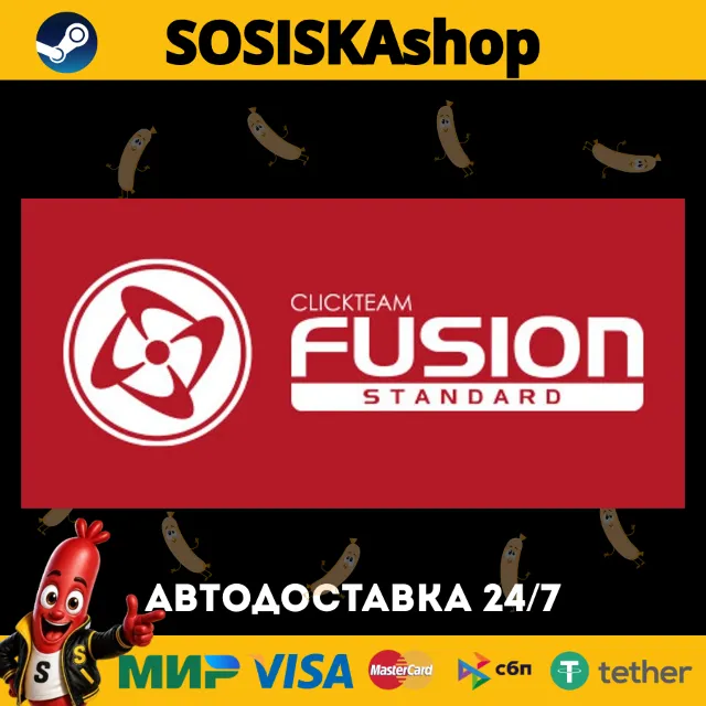 Clickteam Fusion 2.5 + ВЫБОР РЕГИОНА STEAM
