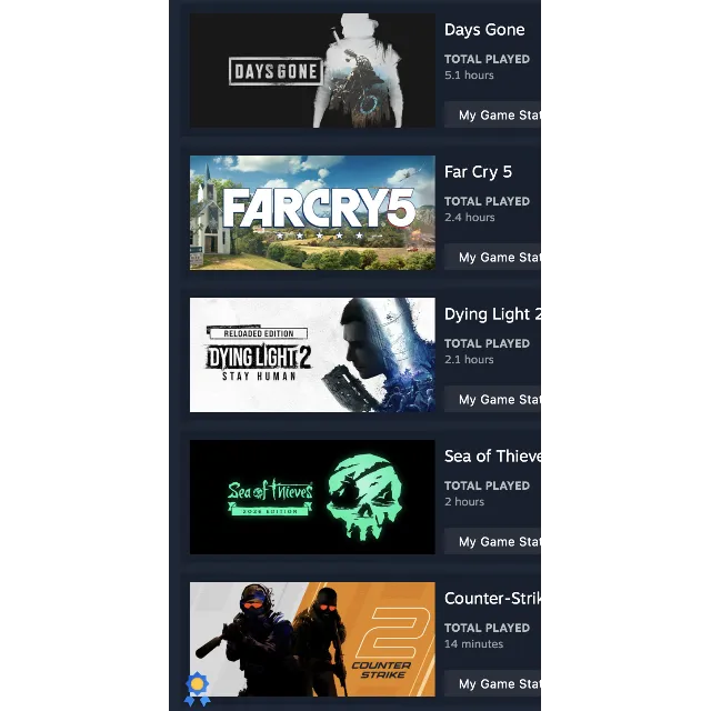 ONLINE STEAM | Days Gone, Sea of Thieves, Cyberpunk 2077 + ИГРЫ ЦЕНОЙ  375 $