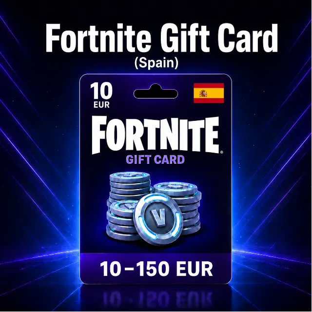 Fortnite Gift Card (Испания) 10–150 EUR | Код пополнения