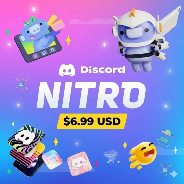 🚀 1 месячный Discord Nitro Boost — Подарочная ссылка