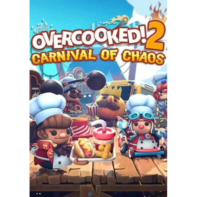 Overcooked! 2: Carnival of Chaos  (Steam/WW)