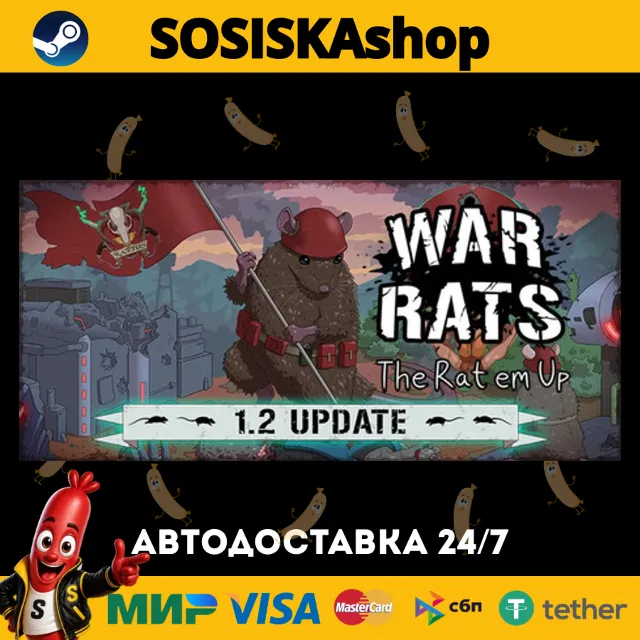 WAR RATS: The Rat em Up + ВЫБОР РЕГИОНА STEAM