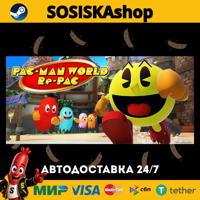 PAC-MAN WORLD Re-PAC + ВЫБОР РЕГИОНА STEAM
