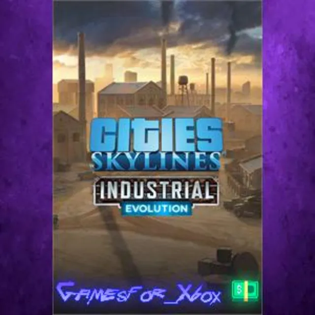 ☀️Cities Skylines - Content Creator Pack: Industrial Evolution XBOX DLC