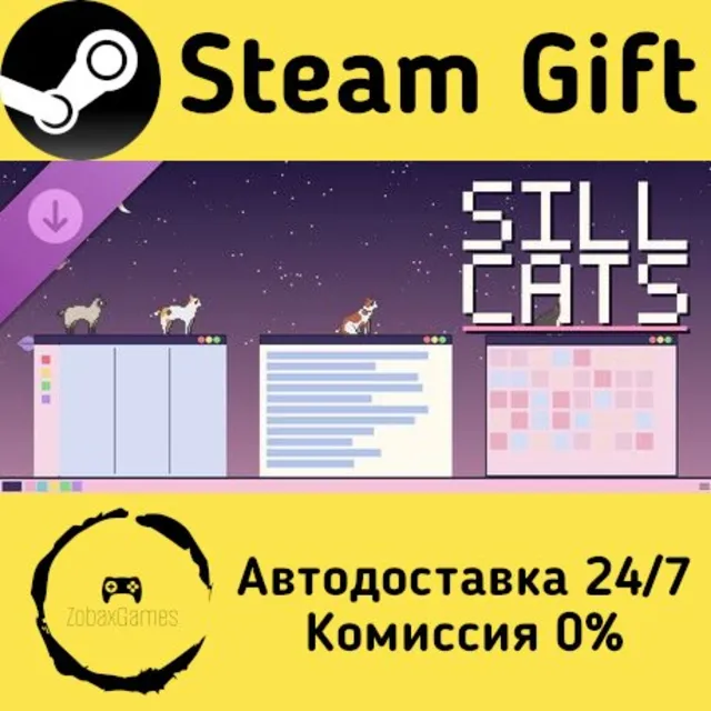 🚀 Sill Cats - Cat Pack 2 🤖 Steam Gift Россия ⚡ мгновенно