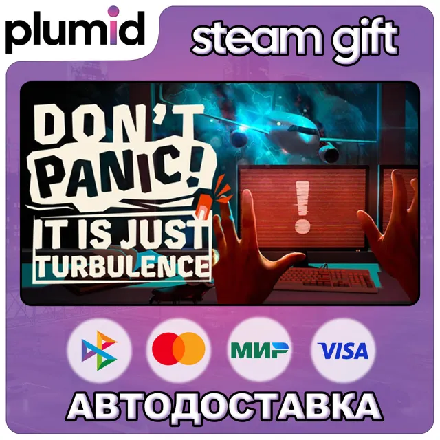 Don't Panic! It is Just Turbulence Steam Gift / Россия + МИР / АВТО