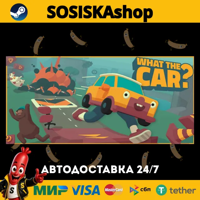 WHAT THE CAR? + ВЫБОР РЕГИОНА STEAM
