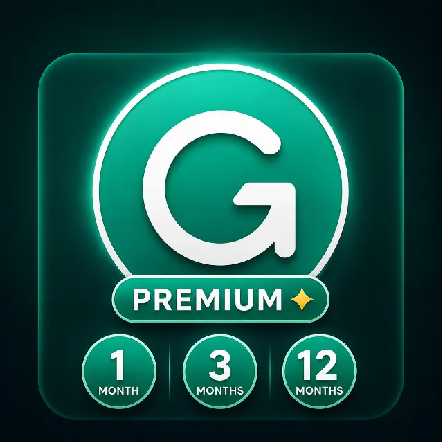 Grammarly Premium | 1 / 3 / 12 месяцев на ваш аккаунт