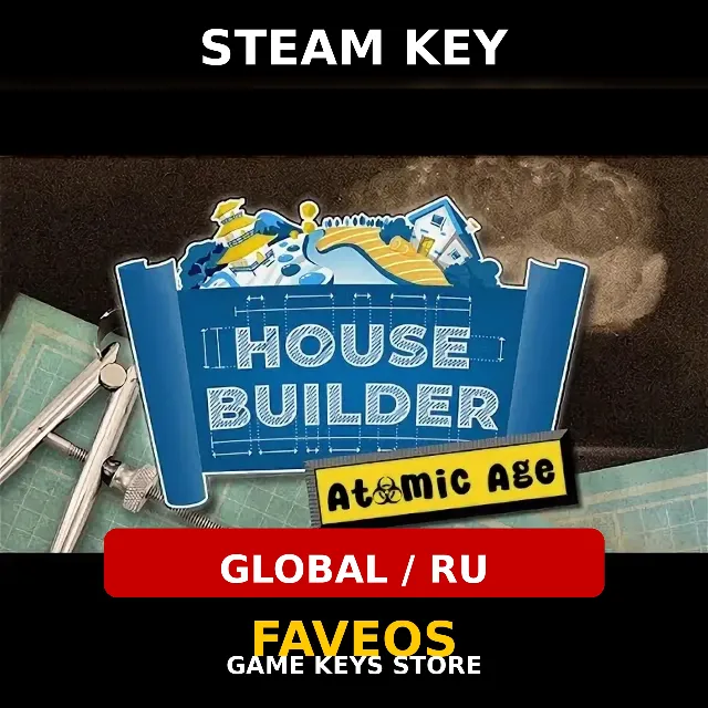 House Builder The Atomic Age DLC | Steam key GLOBAL/RU