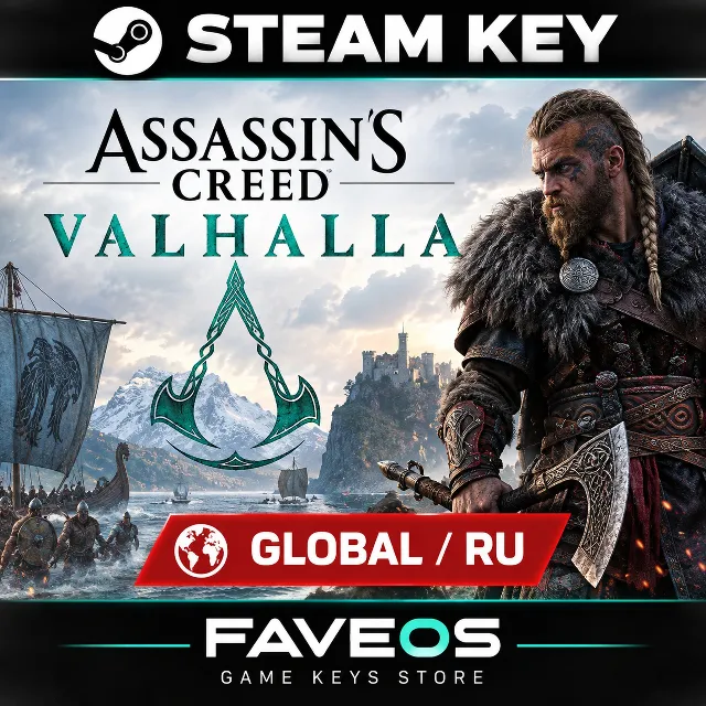 Assassin’s Creed Valhalla | Steam key GLOBAL/RU