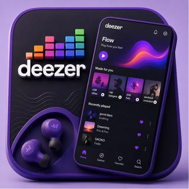 Deezer Premium Account  1- 12 Months