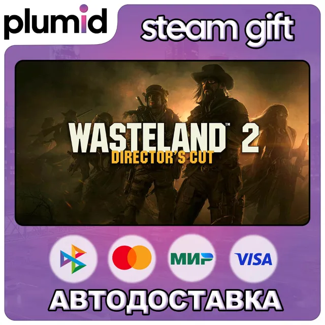 Wasteland 2: Director's Cut Steam Gift / Россия + МИР / АВТО