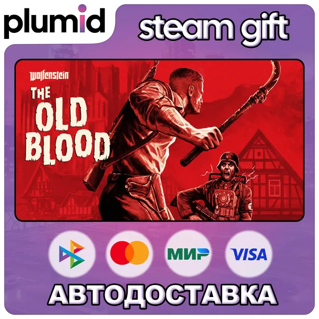 Wolfenstein: The Old Blood Steam Gift / Россия + МИР / АВТО