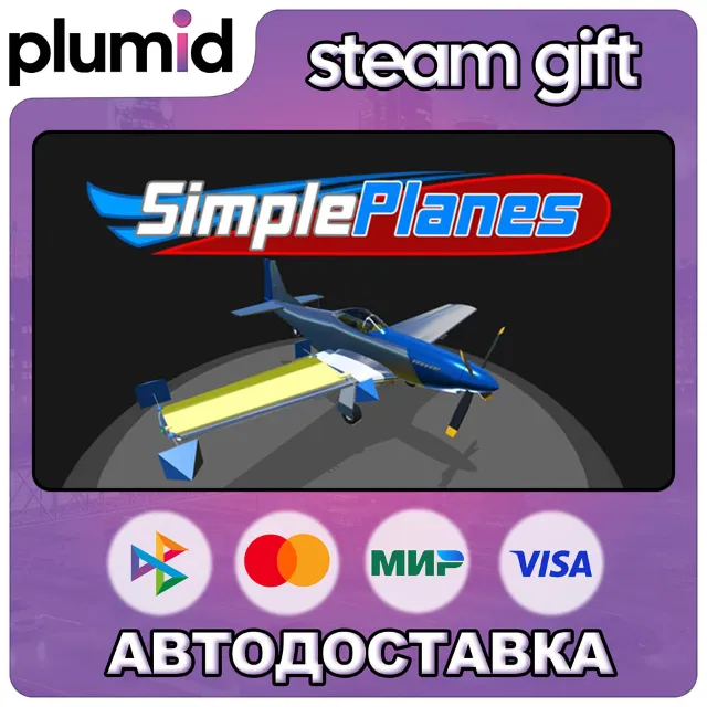 SimplePlanes Steam Gift / Россия + МИР / АВТО