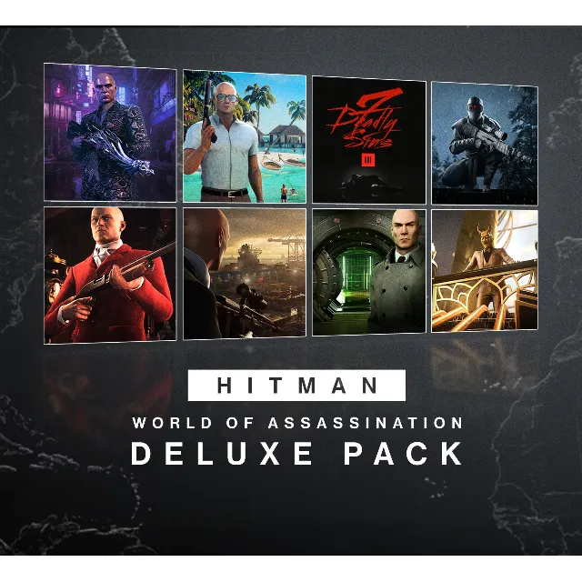 HITMAN World of Assassination Deluxe Pack (DLC) для PC/WINDOWS 10/11 КЛЮЧ
