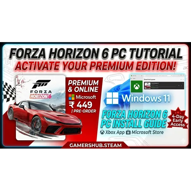 FORZA HORIZON 6 PREMIUM EDITION+ALL DLC Microsof Store ONLINE 𝗣𝐀𝐘𝗣𝐀𝐋