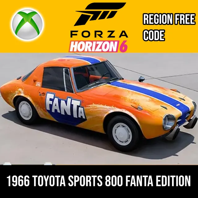 ✅ Forza Horizon 6: 1966 Toyota Sports 800 Fanta Edition XBOX SERIES XS PC GLOBAL Ключ