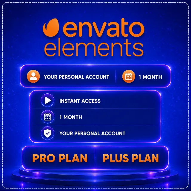 Envato Elements: 1 месяц на ваш аккаунт