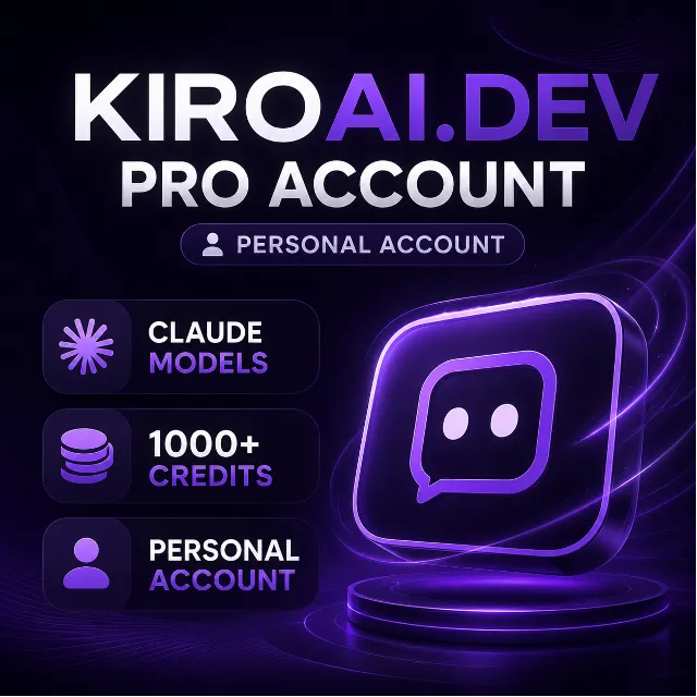 KIROAI.DEV PRO 1000+ КРЕДИТОВ | ЛИЧНЫЙ АККАУНТ