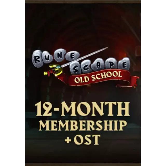 Old School RuneScape 12-Month Membership + OST (Steam/WW)