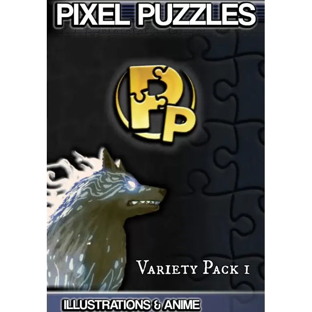 Pixel Puzzles Illustrations &amp; Anime - Jigsaw Pack: Variety Pack 1 (Steam/WW)