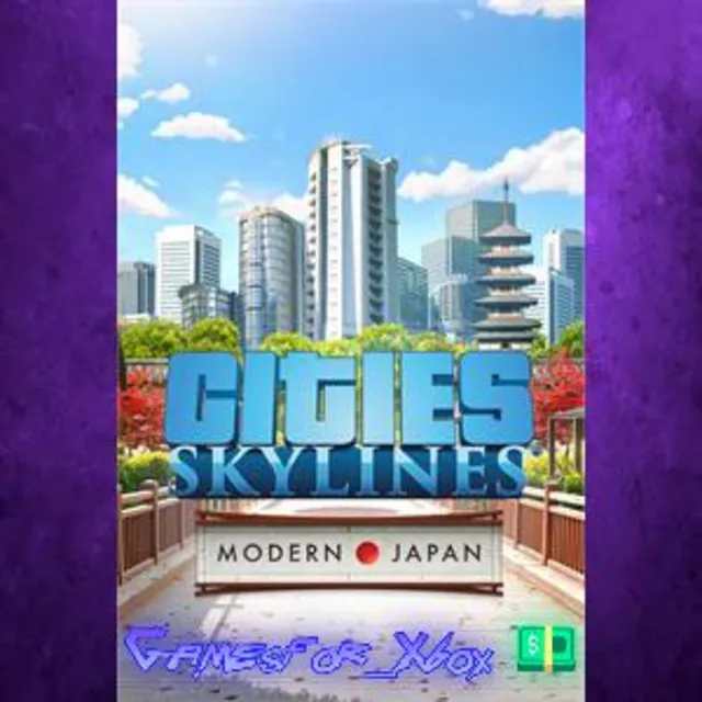 ☀️Cities Skylines - Content Creator Pack: Modern Japan XBOX DLC