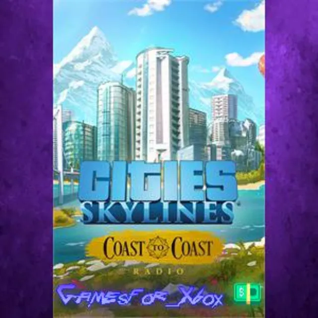 ☀️Cities Skylines - Coast to Coast XBOX DLC