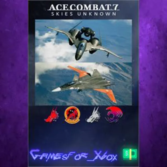 ☀️ACE COMBAT 7 SKIES UNKNOWN - ADFX-01 Morgan Set XBOX DLC