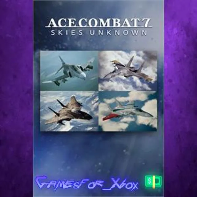 ☀️ACE COMBAT 7 SKIES UNKNOWN - F-4E Phantom II + 3 Skins XBOX DLC