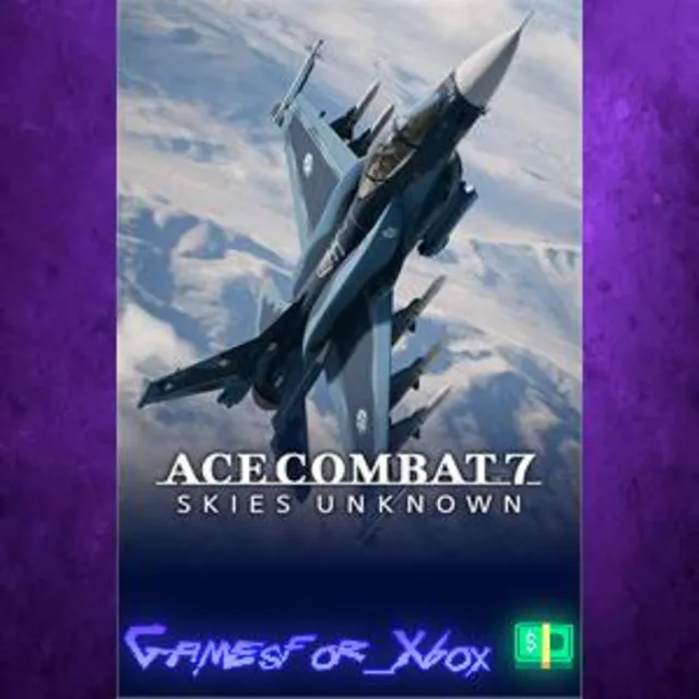 ☀️ACE COMBAT 7 SKIES UNKNOWN - F-2A -Super Kai- Set XBOX DLC