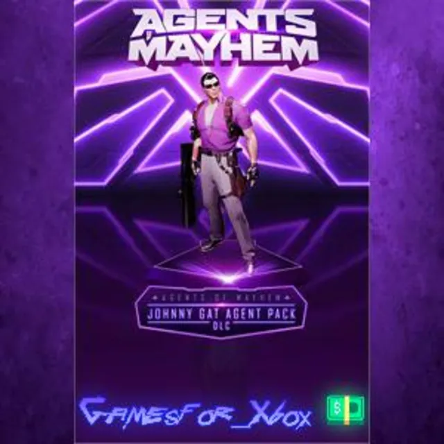 ☀️Agents of Mayhem - Johnny Gat Agent Pack XBOX DLC