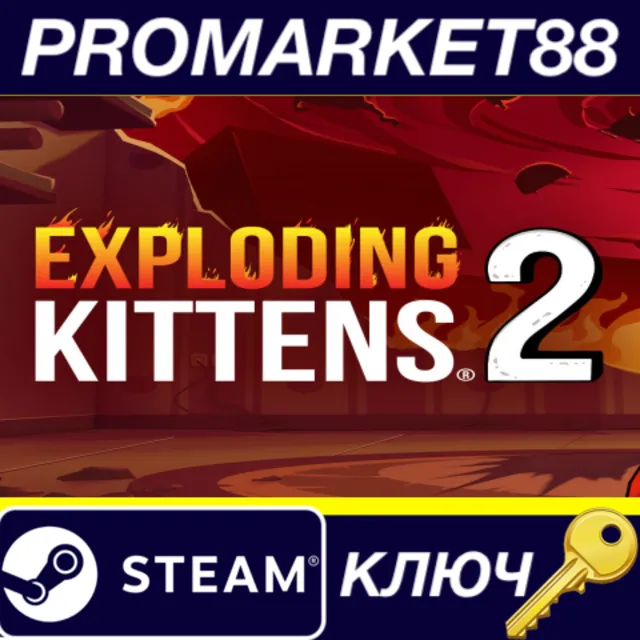 Exploding Kittens 2 Steam КЛЮЧ GLOBAL