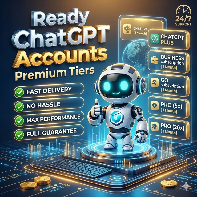 ChatGPT Подписки | Plus / Business / Go / Pro | Готово к использованию
